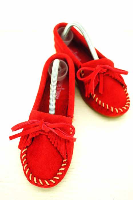 Minnetonka （ミネトンカ） KILTY SUEDE MOC HARDSOLE 　キルティスエードモカシンハードソール レディース シューズ