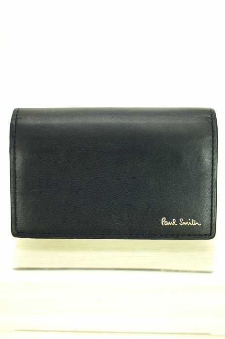 Paul Smith （ポールスミス） 配色レザーカードケース メンズ 財布・ケース
