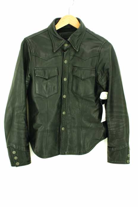 Liugoo Leathers(リューグーレザーズ) カウレザージャケット メンズ アウター