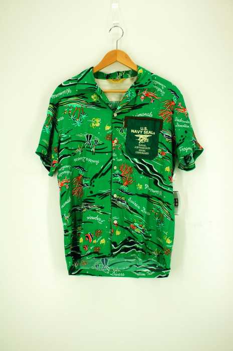AVIREX（アヴィレックス） カスタム ハワイアン シャツ/CUSTOM HAWAIIAN SHIRT メンズ トップス