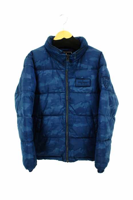 ALPHA INDUSTRIES （アルファインダストリーズ） エンボスカモ柄 中綿入り アウター メンズ アウター