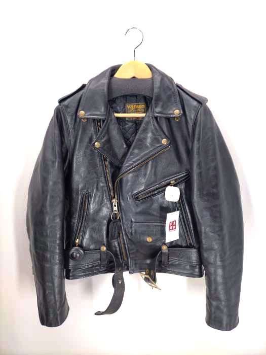 VANSON（バンソン） MADE IN USA C2 レザーダブルライダースジャケット メンズ アウター
