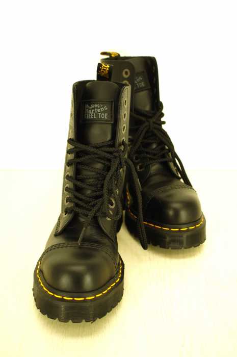 Dr.Martens (ドクターマーチン) STEEL TOE 8761Z 10EYE TOE CAP BOOT レディース シューズ