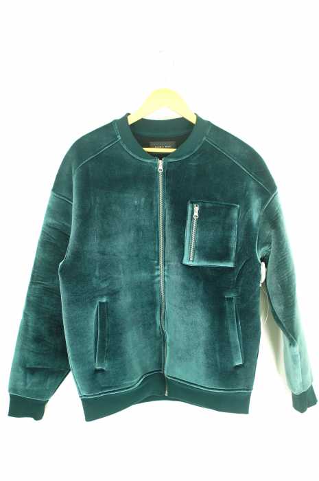 ZARA MAN (ザラマン) ベロアボンディングブルゾン メンズ アウター
