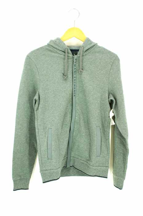 ARMANI EXCHANGE（アルマーニエクスチェンジ） ロゴプリントジップアップフーディー メンズ トップス