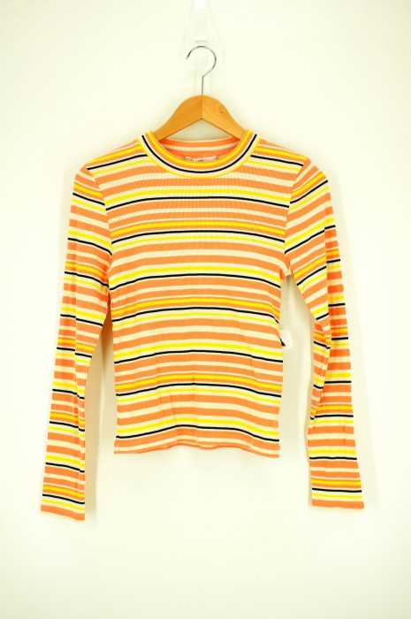 SLY（スライ） COLOR MULTI BOTDER TOPS レディース トップス