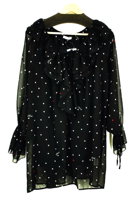DOUBLE STANDARD CLOTHING（ダブルスタンダードクロージング） スタープリントチュニックブラウス レディース ワンピース