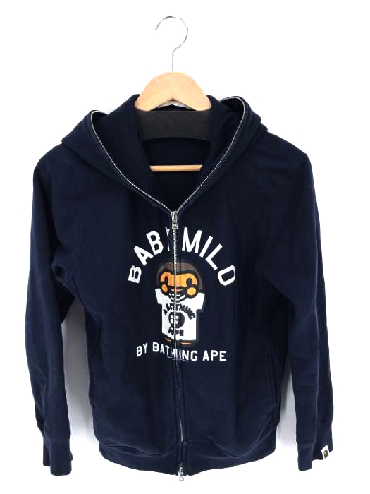 A BATHING APE(アベイシングエイプ) BABY MILOフルジップアップパーカー メンズ トップス