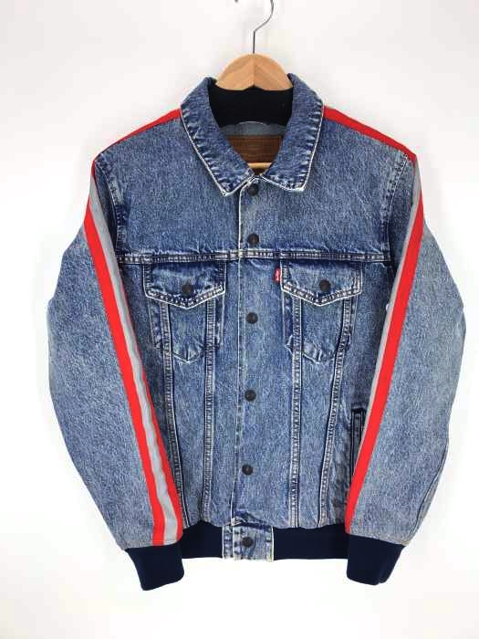 Levis PReMIUM(リーバイスプレミアム) UNBASIC BOMBER TRUCKER JACKET REFLECT TRUCKER メンズ アウター