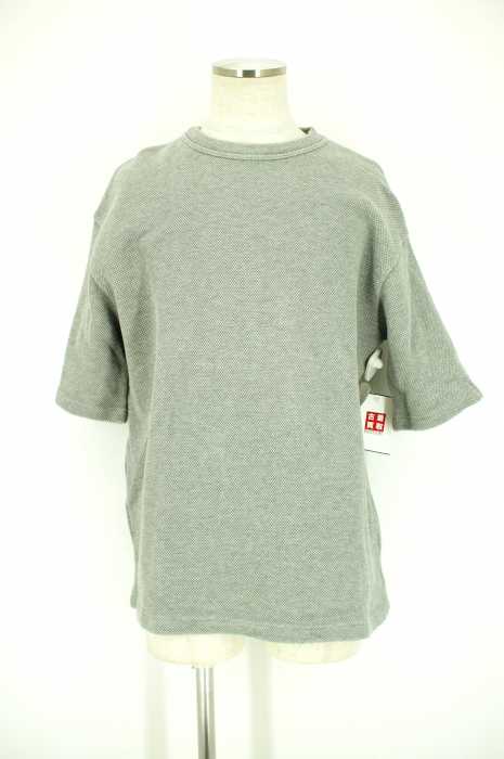 crepuscule (クレプスキュール) Highgage Moss Stitch S/S Cutsew メンズ トップス