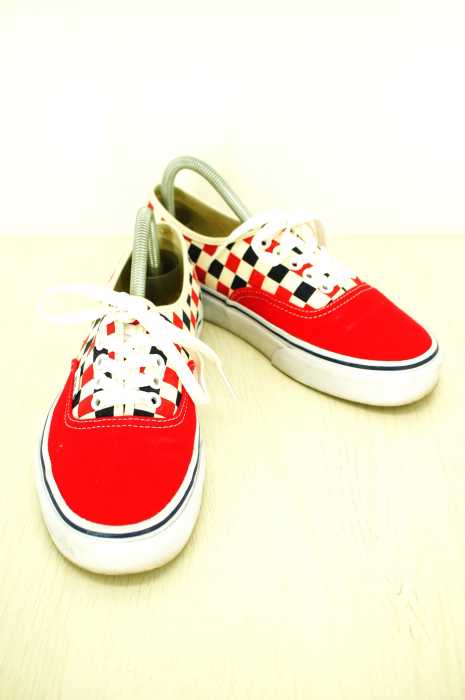 VANS （バンズ ） AUTHENTIC　チェッカーフラッグ メンズ シューズ