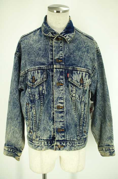 Levi's （リーバイス） 70507-0219　80s ケミカルウォッシュデニムジャケット メンズ アウター