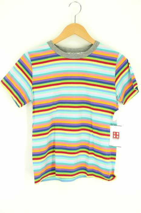 BEAMS BOY (ビームスボーイ) マルチカラーボーダーTシャツ レディース トップス