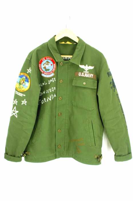 AVIREX U.S. NAVY ジャケット Amazon | (アビレックス)AVIREX U.S.NAVY A-2 DECK デッキ