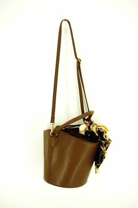 SIMPLICITE （シンプリシテェ） バケツガタSDBAG　スカーフ付き レディース バッグ