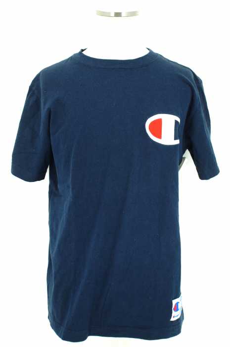 Champion (チャンピオン) ロゴ刺繍 Tシャツ メンズ トップス