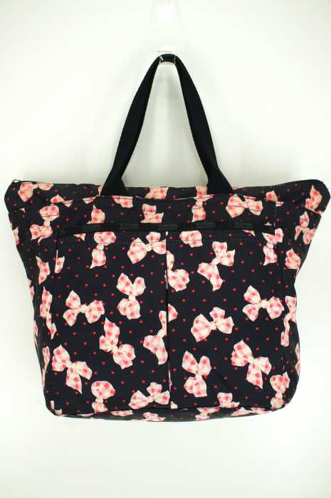 LeSportsac （レスポートサック） リボン　ドット柄　ナイロントートバッグ レディース バッグ