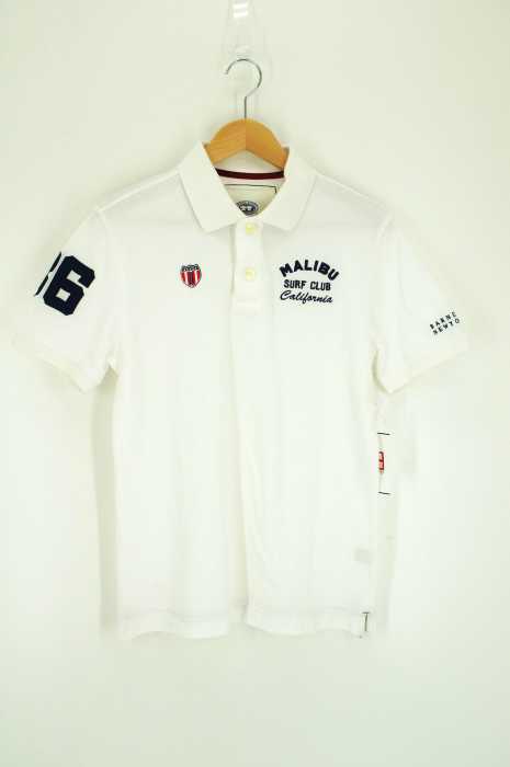 MALIBU SHIRTS （マリブシャツ） 刺繍入り半袖ポロシャツ メンズ トップス