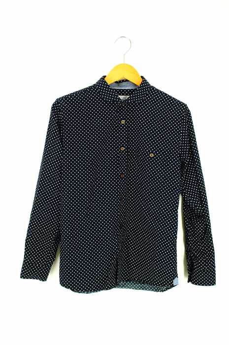 MEN'S MELROSE（メンズメルローズ） ドット柄長袖シャツ メンズ トップス