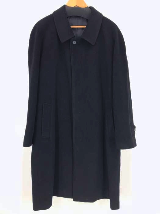 USED古着 (ユーズドフルギ) カシミヤ混ウールステンカラーコート メンズ アウター