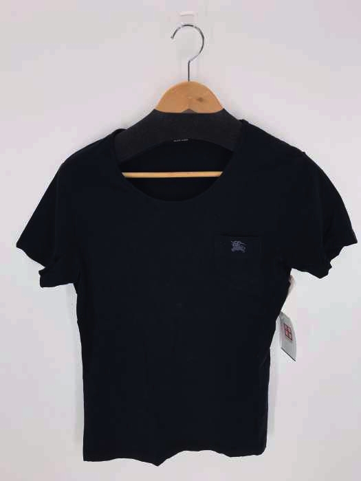 BURBERRY BLACK LABEL（バーバリーブラックレーベル） ロゴ刺繍ポケットTシャツ メンズ トップス