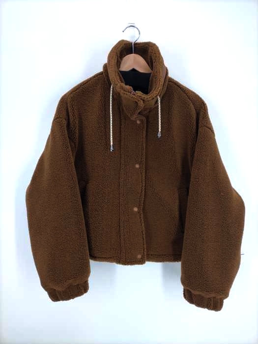 ZARA（ザラ） 内キルティングボアジャケット レディース アウター