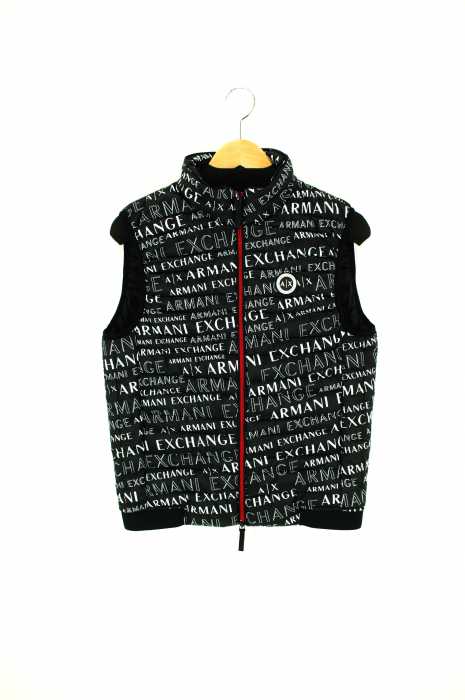 ARMANI EXCHANGE（アルマーニエクスチェンジ） 中綿ベスト 総柄 メンズ 