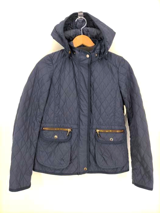 ZARA BASIC(ザラベーシック) フード着脱可 キルティングジャケット レディース アウター