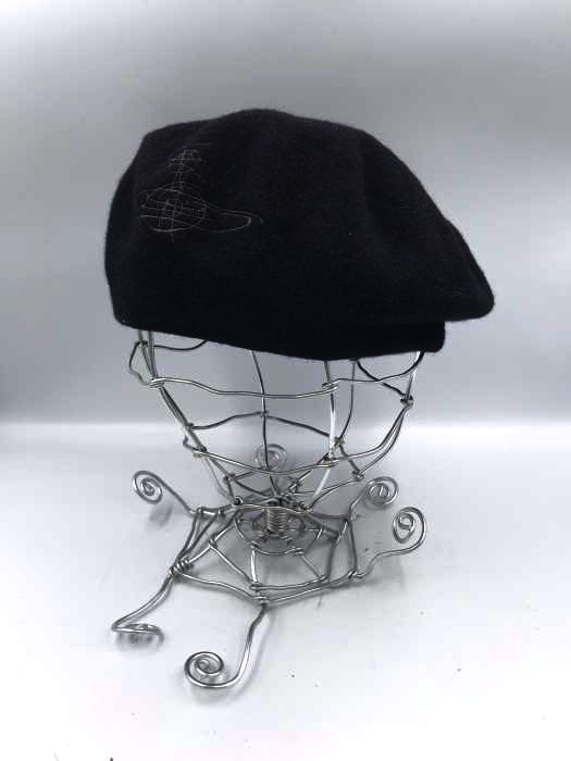 Vivienne Westwood（ヴィヴィアンウエストウッド） オーブ刺繍ウールベレー帽 レディース 帽子