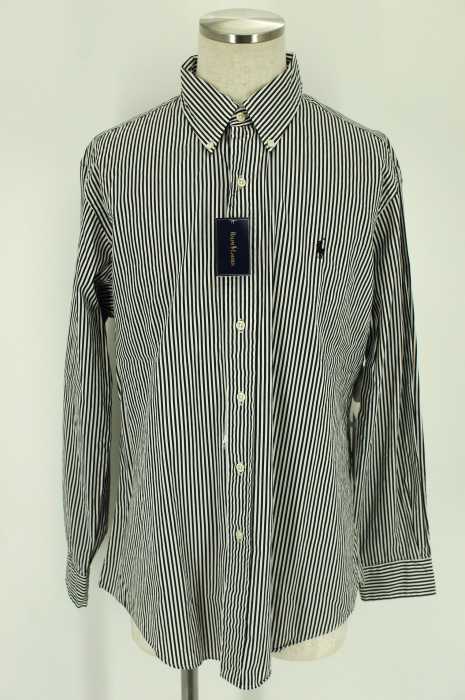 Polo by RALPH LAUREN （ポロバイラルフローレン） CUSTOM FITストライプボタンダウンシャツ メンズ トップス