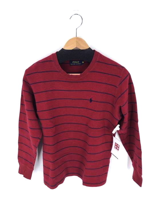 POLO RALPH LAUREN（ポロラルフローレン） ポニー刺繍ボーダーサーマルTシャツ メンズ トップス