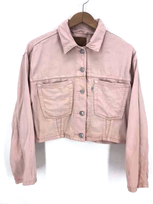 Levis（リーバイス） COOL CROP TRUCKER COOL SEPIA ROSE TRUCKER レディース アウター