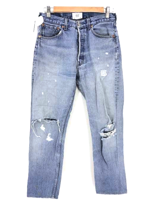 Levis(リーバイス) 501 CT ダメージ加工デニム メンズ パンツ