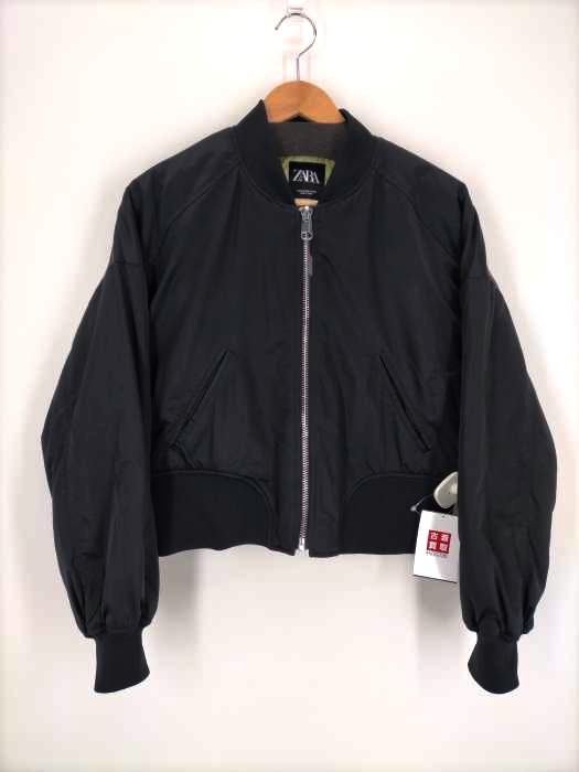 ZARA(ザラ) MA-1 中綿ナイロンジャケット レディース アウター