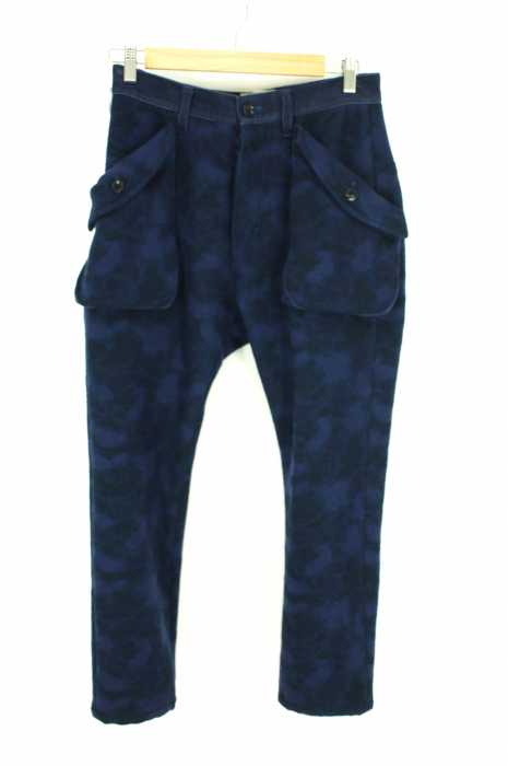 TROVE (トローヴ) 14AW ウール 迷彩カーゴパンツ メンズ パンツ
