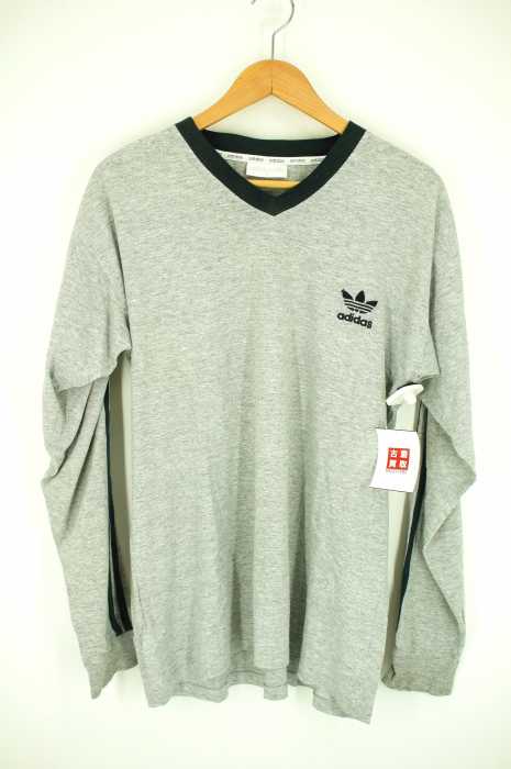 adidas Originals (アディダスオリジナルス) 90S 銀タグ スリーストライプカットソー メンズ トップス