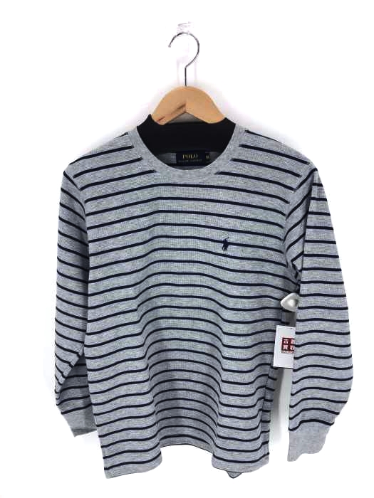 POLO RALPH LAUREN（ポロラルフローレン） ポニー刺繍ボーダーサーマルTシャツ メンズ トップス