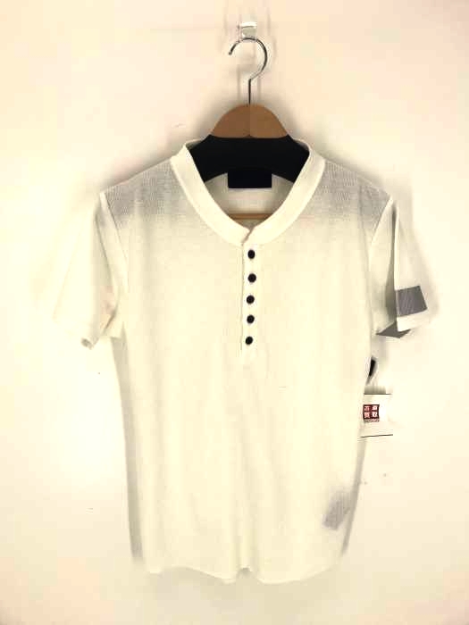 jun hashimoto（ジュンハシモト） ワッフル素材プルオーバーTシャツ メンズ トップス