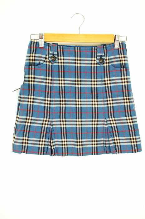 BURBERRY BLUE LABEL（バーバリーブルーレーベル） チェック柄ミニスカート レディース スカート