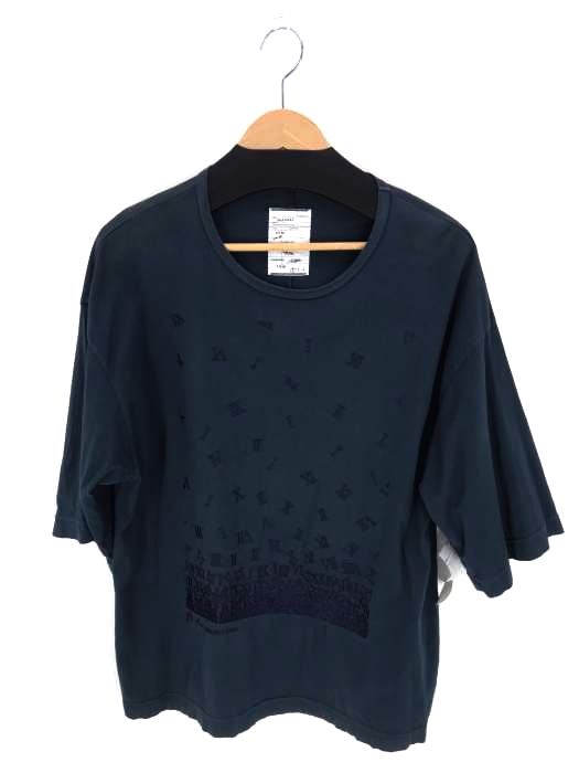 SHAREEF（シャリーフ） FIGURES EMB．アルファベット刺繍 BIG-T ビッグシルエットTシャツ メンズ トップス