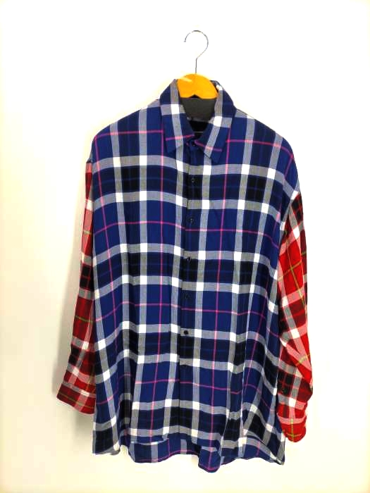 LAD MUSICIAN（ラッドミュージシャン） SUPER BIG MODAL CHECK SHIRT メンズ トップス