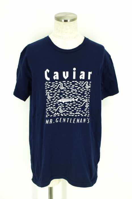 MR.GENTLEMAN （ミスタージェントルマン） caviar プリントTシャツ メンズ トップス
