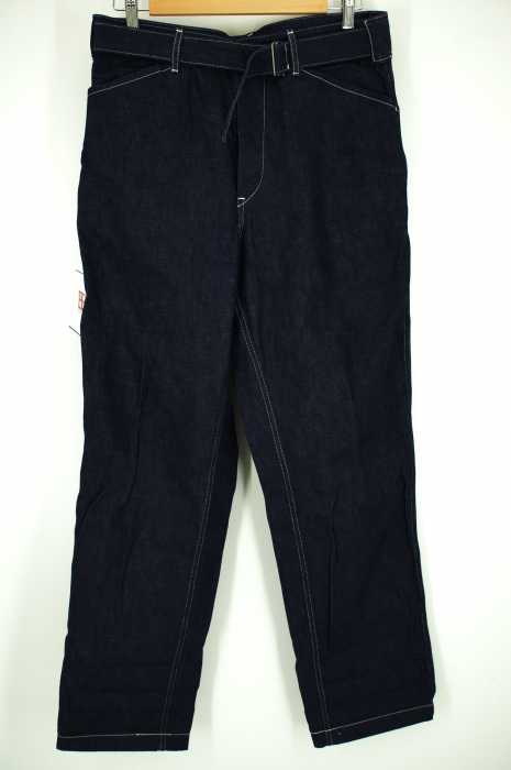 COMOLI （コモリ） 14AW BELTED DENIM PANTS ベルテッドデニムパンツ メンズ パンツ