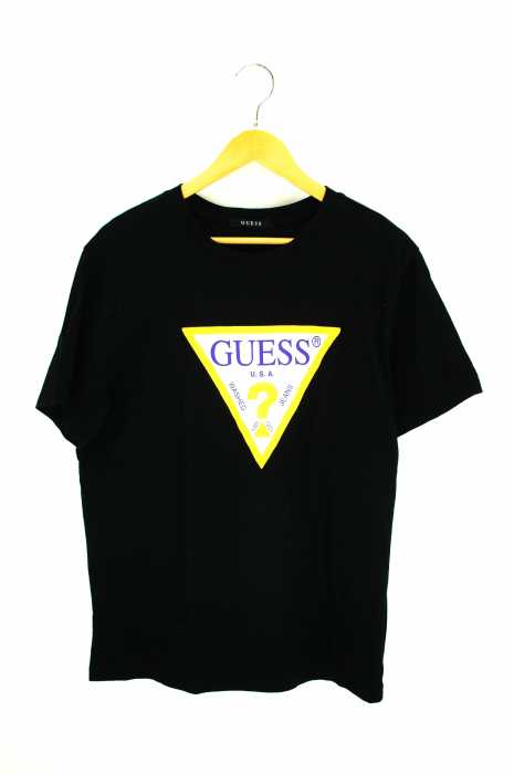 GUESS(ゲス) カラートライアングルロゴTシャツ メンズ トップス