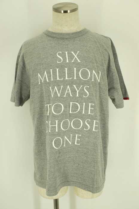APPLEBUM （アップルバム） SIXMILLIONプリント霜降りTシャツ レディース トップス