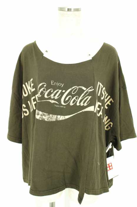 DOUBLE NAME （ダブルネーム） リメイクTシャツ レディース トップス