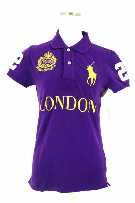 RALPH LAUREN （ラルフローレン） ビッグポニー刺繍入りポロシャツ レディース トップス