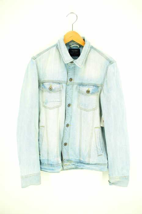 Bershka ベルシュカ ダメージ加工デニムジャケット メンズ アウター ブランド古着買取販売バズストア