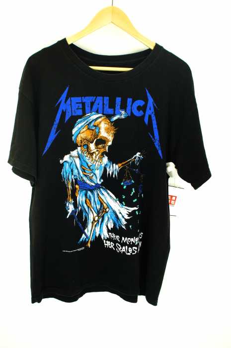 METALLICA（メタリカ） プリントバンドTシャツ メンズ トップス