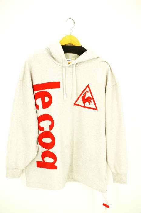 le coq sportif （ルコック スポルティフ） プリントプルオーバー メンズ トップス